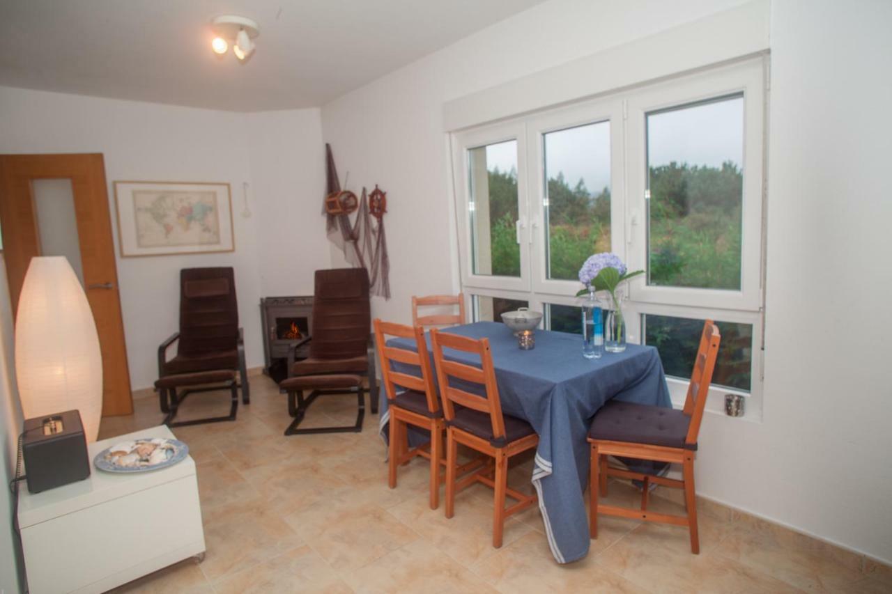 Casa De Piedra Playa De Estorde Con Vistas Al Mar Villa Cee Ngoại thất bức ảnh